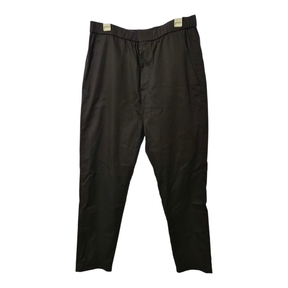 COS Black Tapered Pants Womens EU 54 US XL Lyocell Cotton Minimalist New